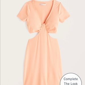 Abercrombie Cut Out Knit Mini Dress